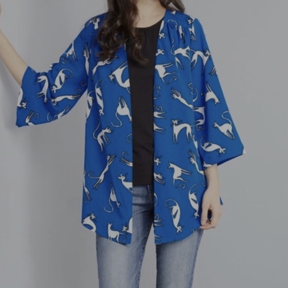 Modcloth cat kimono